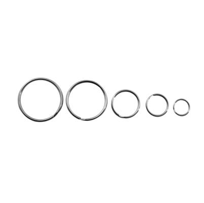 Nyckelring Ø10 mm förnicklad (100 stk. förpakning)